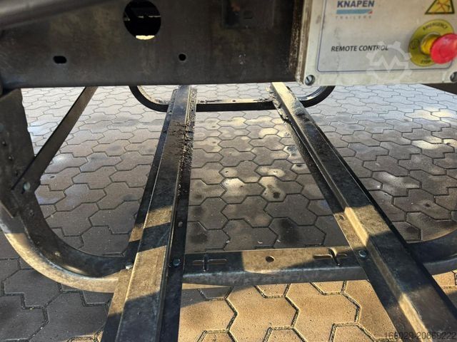 Auflieger mit Walkingfloor KNAPEN K 100 Schubboden 92m³ 10mm Boden Powersheet