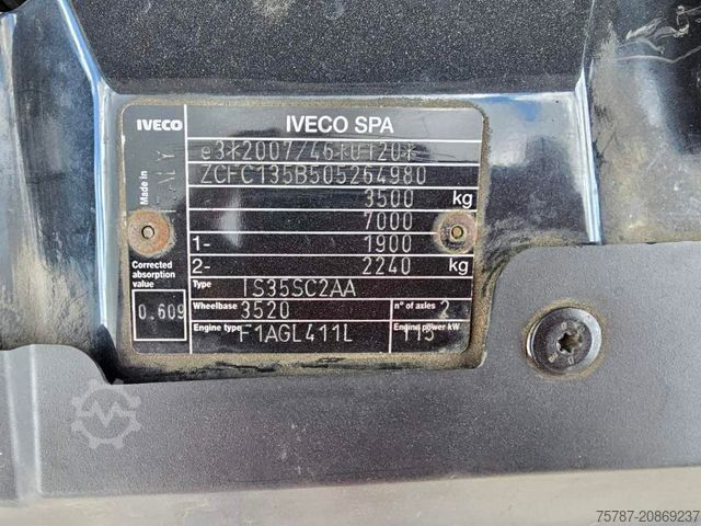 Magas tetős furgon IVECO 35S16 A8 V L, mittellang & hoch, kleiner Schaden