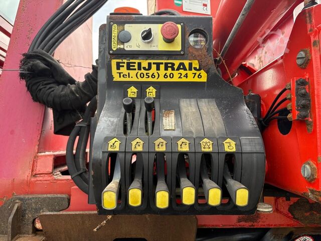 Sistema de brazo de gancho MAN TGA 26.400 + PALFINGER PK12.000 + TIPPER + CONT...