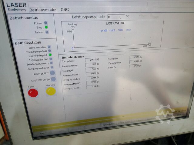 Laserskæremaskine Bystronic Bylaser 4400