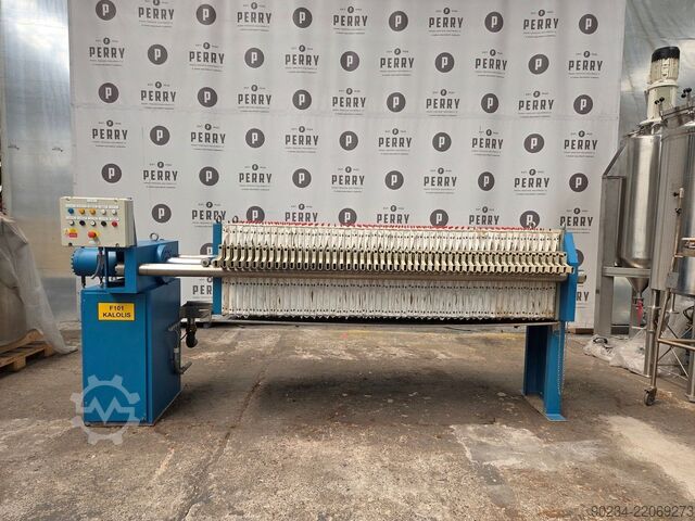 Antares kammerfilterpresse model AKER 630/50-OO, 630 x 630 mm ANTARES AKER 630/50-OO