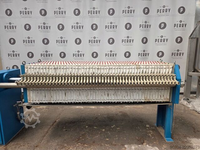 Antares kammerfilterpresse model AKER 630/50-OO, 630 x 630 mm ANTARES AKER 630/50-OO