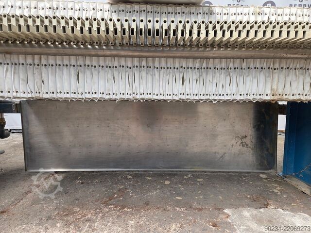 Antares kammerfilterpresse model AKER 630/50-OO, 630 x 630 mm ANTARES AKER 630/50-OO