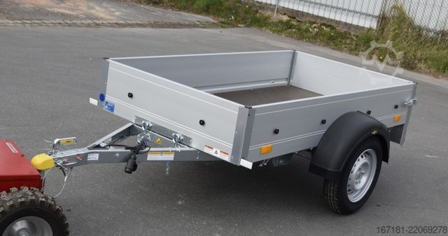 Remorcă deschisă HUMBAUR Startrailer H 752010 DK, Platzsparend