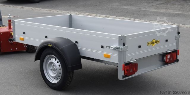 Remorcă deschisă HUMBAUR Startrailer H 752010 DK, Platzsparend