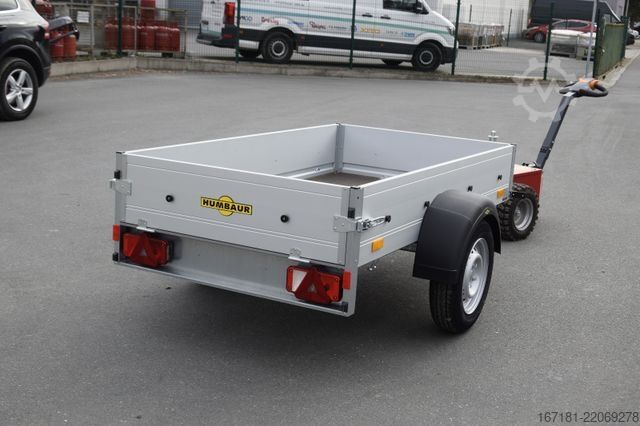 Remorcă deschisă HUMBAUR Startrailer H 752010 DK, Platzsparend