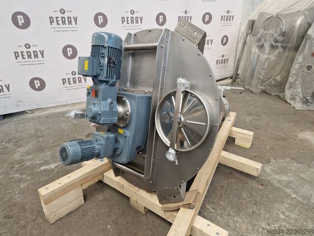 Zcela nový nerezový kuželový míchací stroj PERRYmix model HVP 600 s objemem 600 litrů PERRYMIX HVP 600