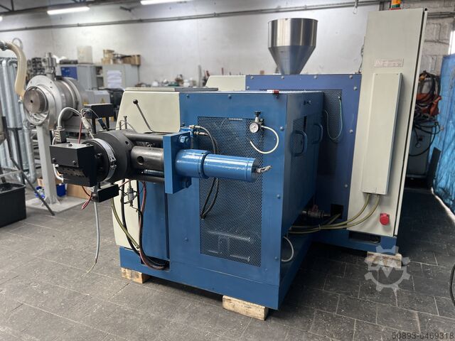 Single  Screw Recycling Extruder Line Starlinger Recostar 65