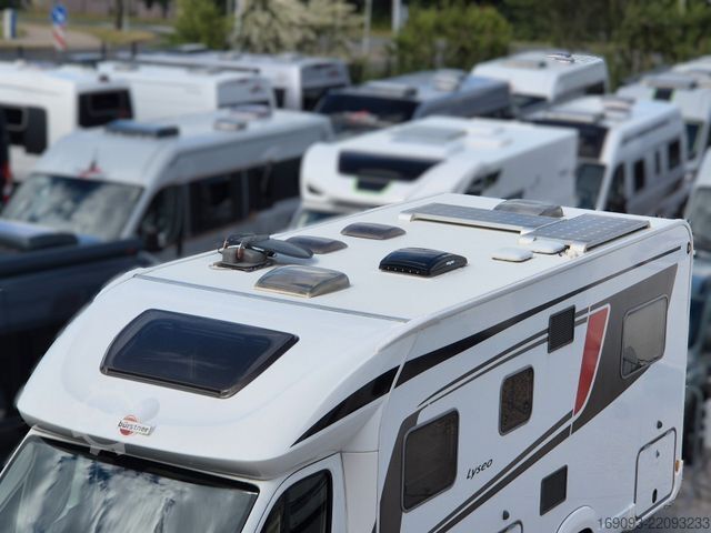 Halvintegreret autocamper BÜRSTNER Lyseo T 744 *2x Hubbett*2xTV*MaxxFan*Navi*Solar