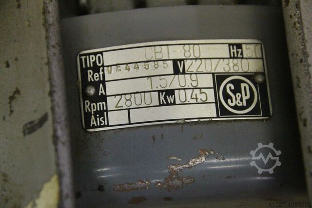 Drukaanjager 2,3 m³/min 0,45 kW S&P CBT-80