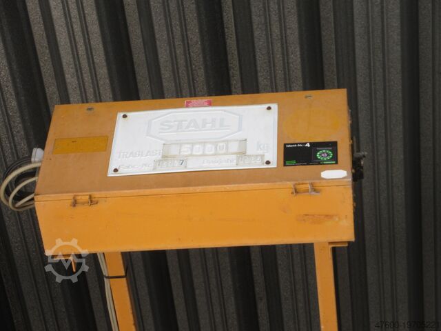 Kranhimmel bovenloopkraan + looprail Stahl Hallenkran Brückenkran Kran 5,0t Seilzug EL-B50 5000Kg 5t - Spur 9550mm