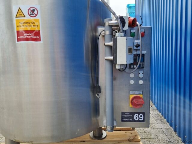 Elektrisch verwarmde roertank