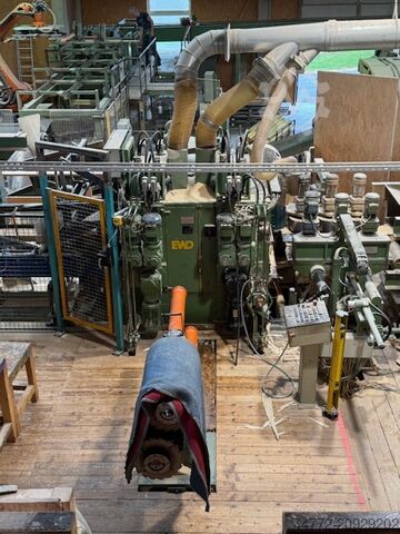 Teljes fűrészüzem (álló) Möhringer EWD Häwa Kallfass Brodbaek Running Bandsaw NKU 150 Optimes etc.