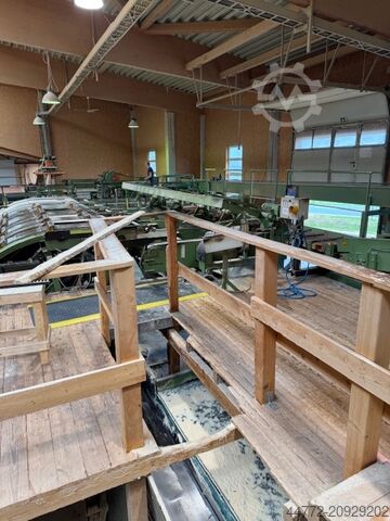 Teljes fűrészüzem (álló) Möhringer EWD Häwa Kallfass Brodbaek Running Bandsaw NKU 150 Optimes etc.