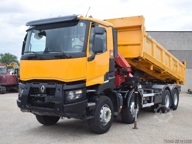 Darus billenőplatós teherautó Renault C430 confort