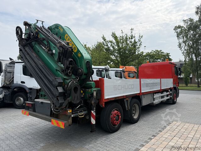Truck mounted crane Mercedes-Benz Actros 2541 6X2 Kran Effer 310 bis 31 Meter