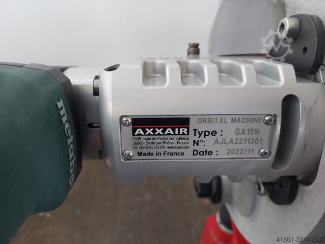 Machine à chanfreiner orbitale pour tubes AXXAIR GA 172