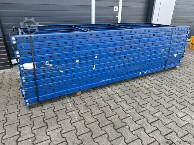 3.200 x 1.050 mm / 16,76 strekkende meter. Jung Heinrich Delta Palettenregalanlage Palettenregal Regal