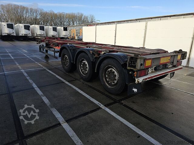 Transport av containrar SCHMITZ SCF 25 G 45 EURO MULTI