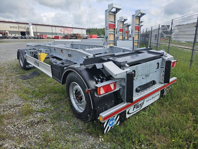 Afzetcontainer-aanhangwagen Fliegl ZPS 180 AS Maxi für Abrollcontainer