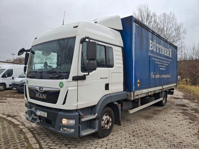 LKW mit Pritsche & Plane MAN TGL 12.220