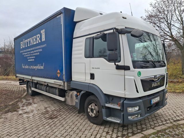 LKW mit Pritsche & Plane MAN TGL 12.220