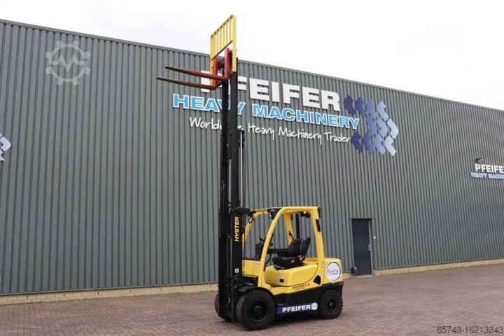 Vorkheftruck Hyster H3.0FT Valid inspection, *Guarantee! Diesel, Tripl