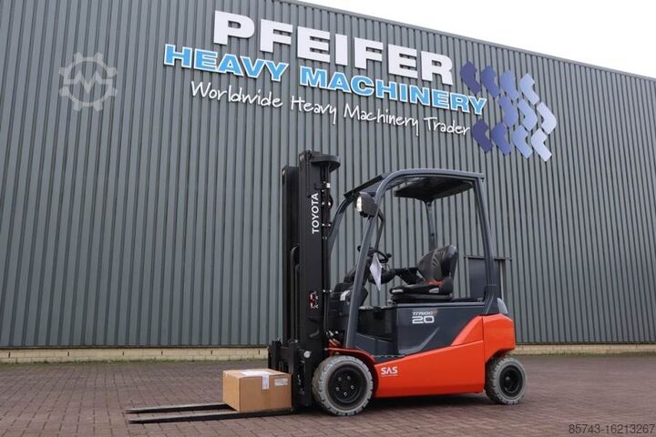 Vorkheftruck Toyota 8FBM20T Valid inspection, *Guarantee! Electric, 47