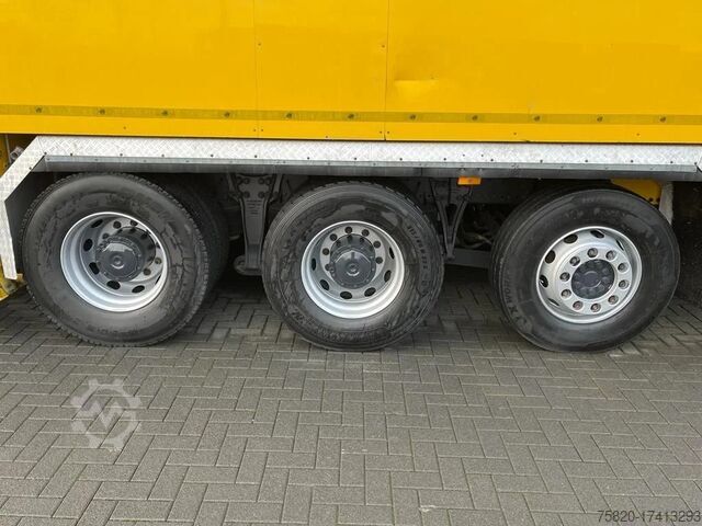 Zuigvoertuig Mercedes-Benz Actros 3248 8X4 TRIDEM MTS DINO 12 SAUGBAGGER/S...