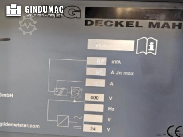 Függőleges megmunkáló központ DECKEL MAHO DMC 100 T