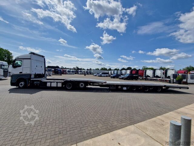 Araba taşıyıcı panelvan Mercedes-Benz Actros 2542 6x2 Machine transporter - Retarder ...