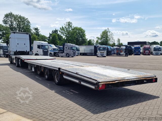 Araba taşıyıcı panelvan Mercedes-Benz Actros 2542 6x2 Machine transporter - Retarder ...