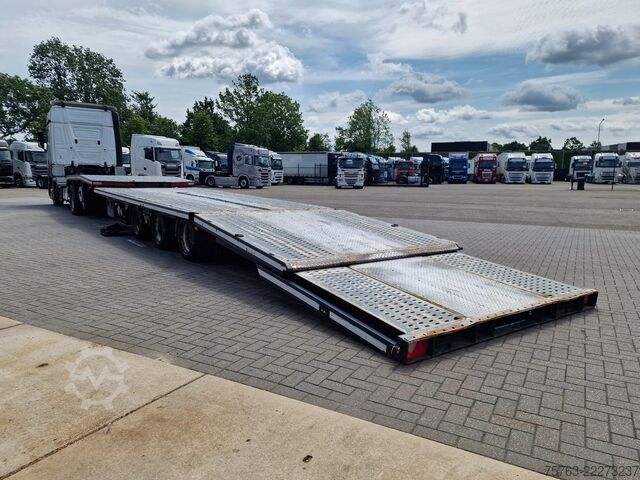 Araba taşıyıcı panelvan Mercedes-Benz Actros 2542 6x2 Machine transporter - Retarder ...