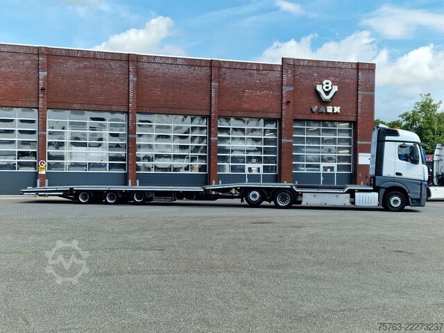 Araba taşıyıcı panelvan Mercedes-Benz Actros 2542 6x2 Machine transporter - Retarder ...