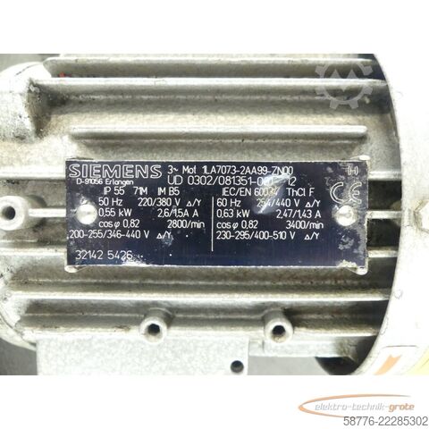 Komponenta  Edur NUBX 300 A112 Fe/50Hz Kreiselpumpe mit Siemens 1LA7073-2AA99-ZN00