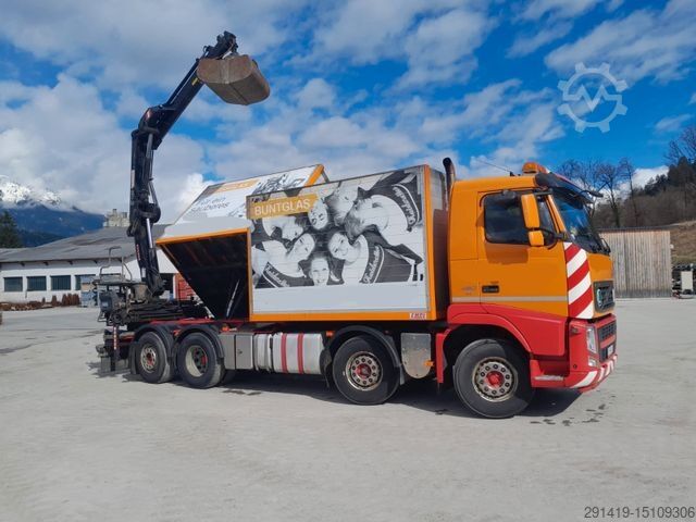Kipper LKW VOLVO FH - 460 EEV 8x2 FR 2-Teil Glas Kipper Bj 2013