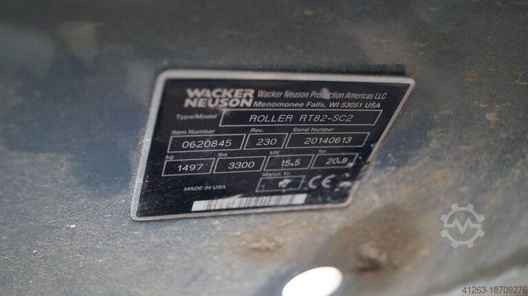 Trench roller Wacker Neuson RT 82 SC 2