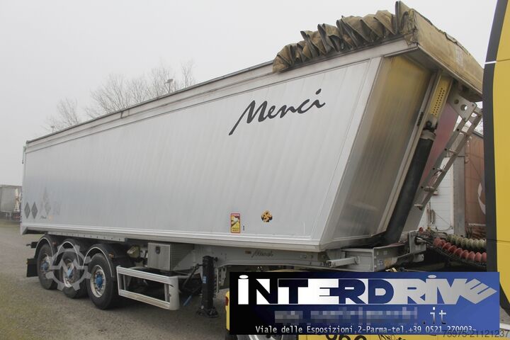 Damperli yarı römork Menci semirimorchio vasca ribaltabile 46m3 usa