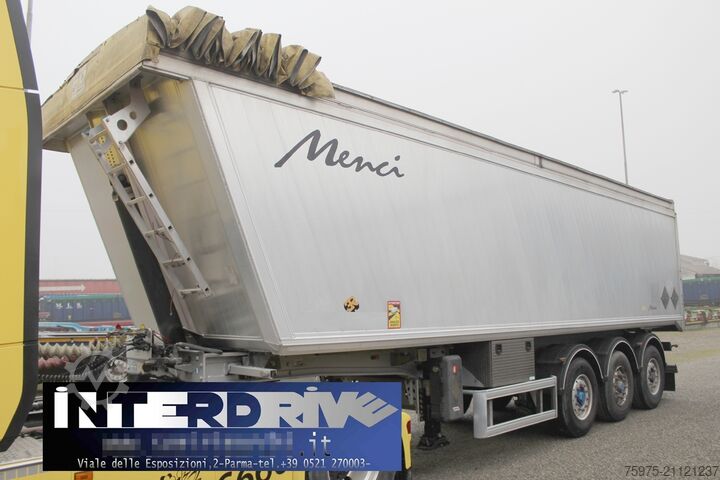 Damperli yarı römork Menci semirimorchio vasca ribaltabile 46m3 usa
