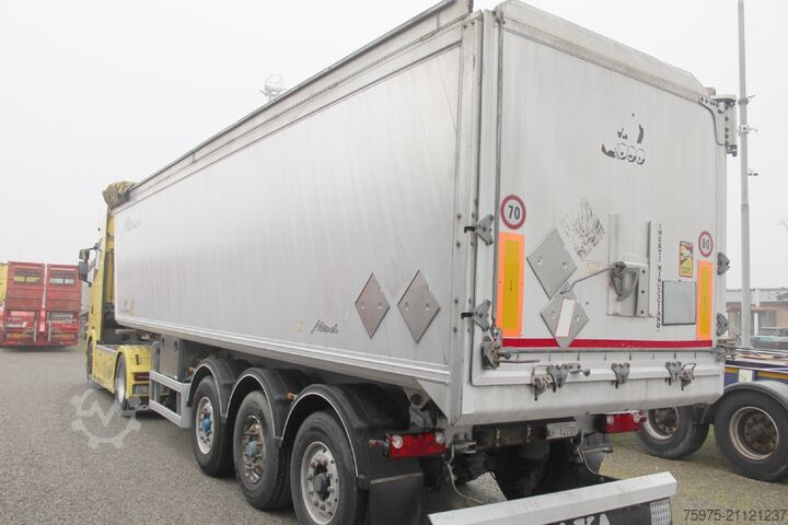 Damperli yarı römork Menci semirimorchio vasca ribaltabile 46m3 usa