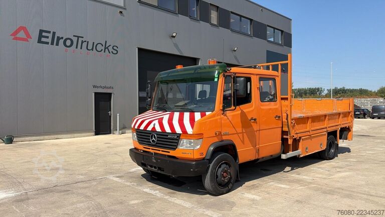 Trailer til platform Mercedes-Benz 813 D (EX COMMUNAL / BE TRUCK / PARFAIT ETAT / ...