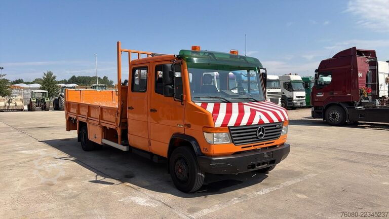Trailer til platform Mercedes-Benz 813 D (EX COMMUNAL / BE TRUCK / PARFAIT ETAT / ...