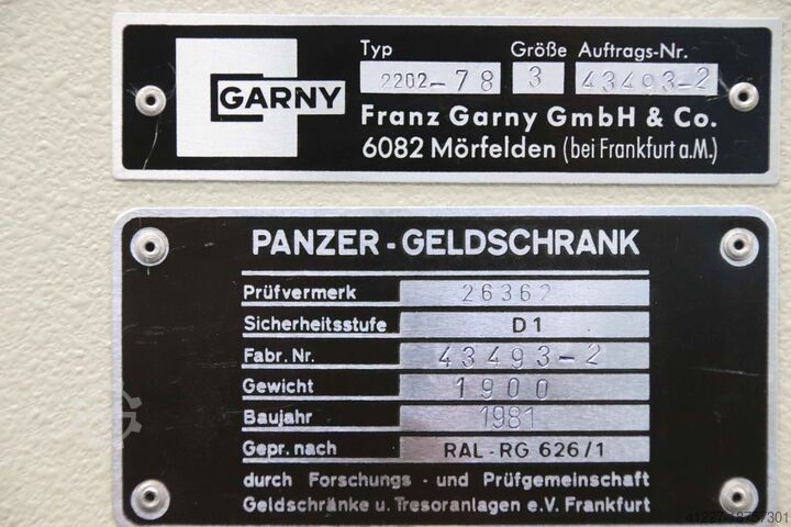 Sikker Vault GARNY 2202-78