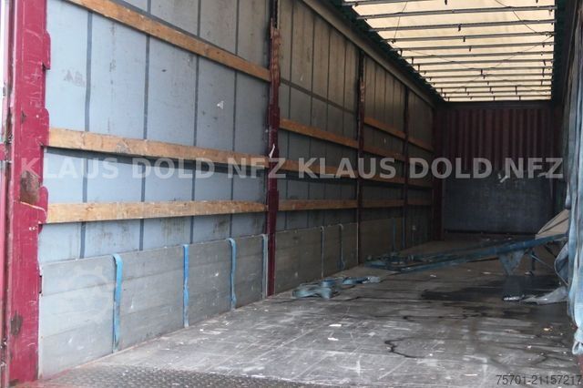 Otevřený návěs s plachtou KRONE SD Pritsche Plane XL MegaLiner Edscha Bordwände