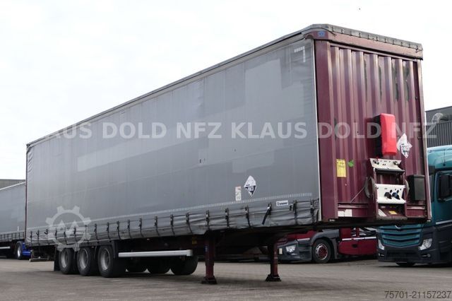 Otevřený návěs s plachtou KRONE SD Pritsche Plane XL MegaLiner Edscha Bordwände