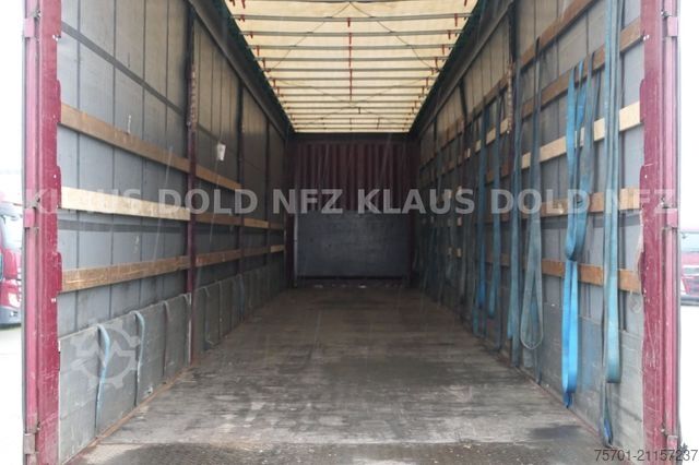 Otevřený návěs s plachtou KRONE SD Pritsche Plane XL MegaLiner Edscha Bordwände