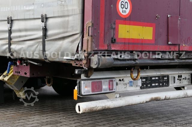 Otevřený návěs s plachtou KRONE SD Pritsche Plane XL MegaLiner Edscha Bordwände