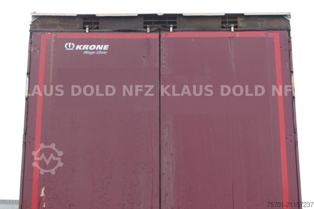 Otevřený návěs s plachtou KRONE SD Pritsche Plane XL MegaLiner Edscha Bordwände