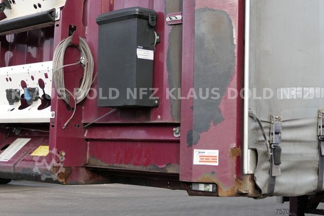 Otevřený návěs s plachtou KRONE SD Pritsche Plane XL MegaLiner Edscha Bordwände