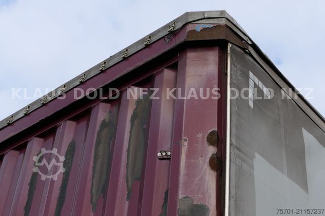 Otevřený návěs s plachtou KRONE SD Pritsche Plane XL MegaLiner Edscha Bordwände